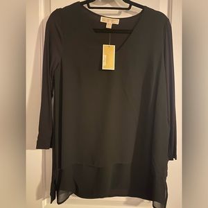 Michael Kors black top NWT